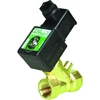 Solenoid valve 2/2 Type: 32604 series SCE222A076 orifice 9.5 mm brass/PTFE normally closed 24V AC 1/2" BSPP
